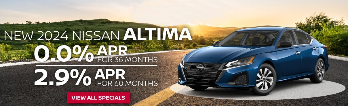 New 2024 Nissan Altima 2.9% APR for 60 months